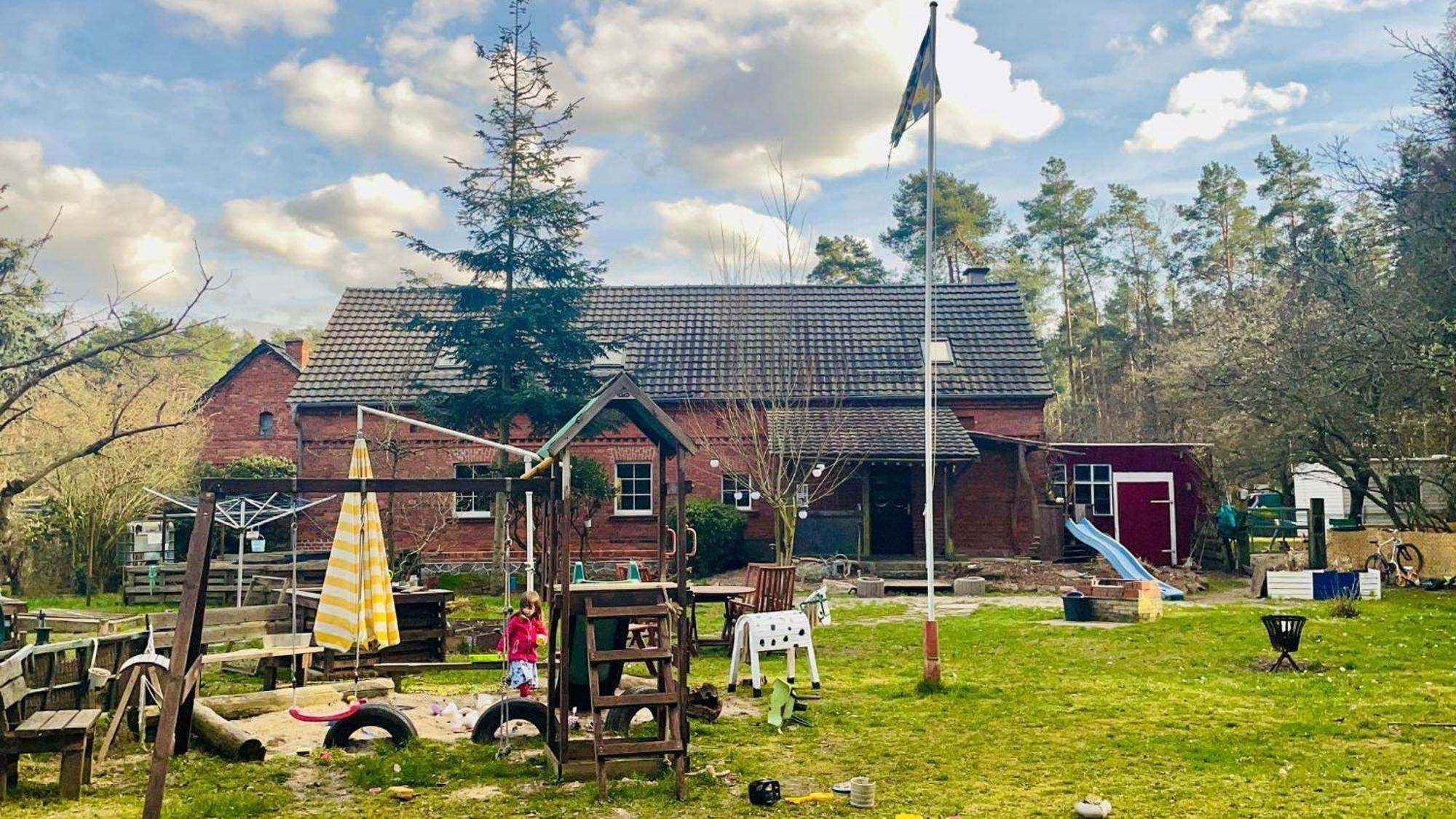 Ferienwohnung Schaeferhof, Die Natur Vor Der Haustuere Cottbus Exteriör bild